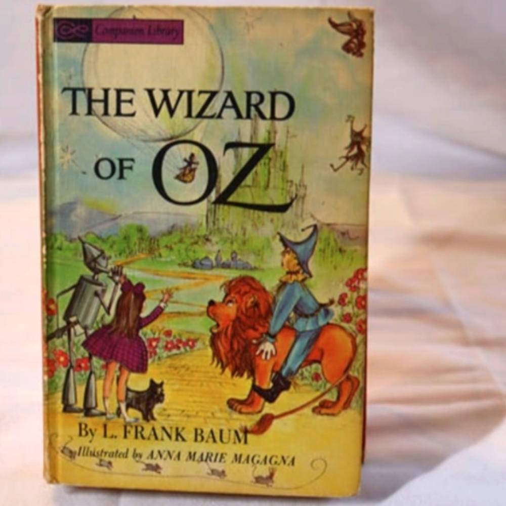 Vintage 1963 2-in-1 The Wizard of Oz & The Jungle Book Kids Companion Li…